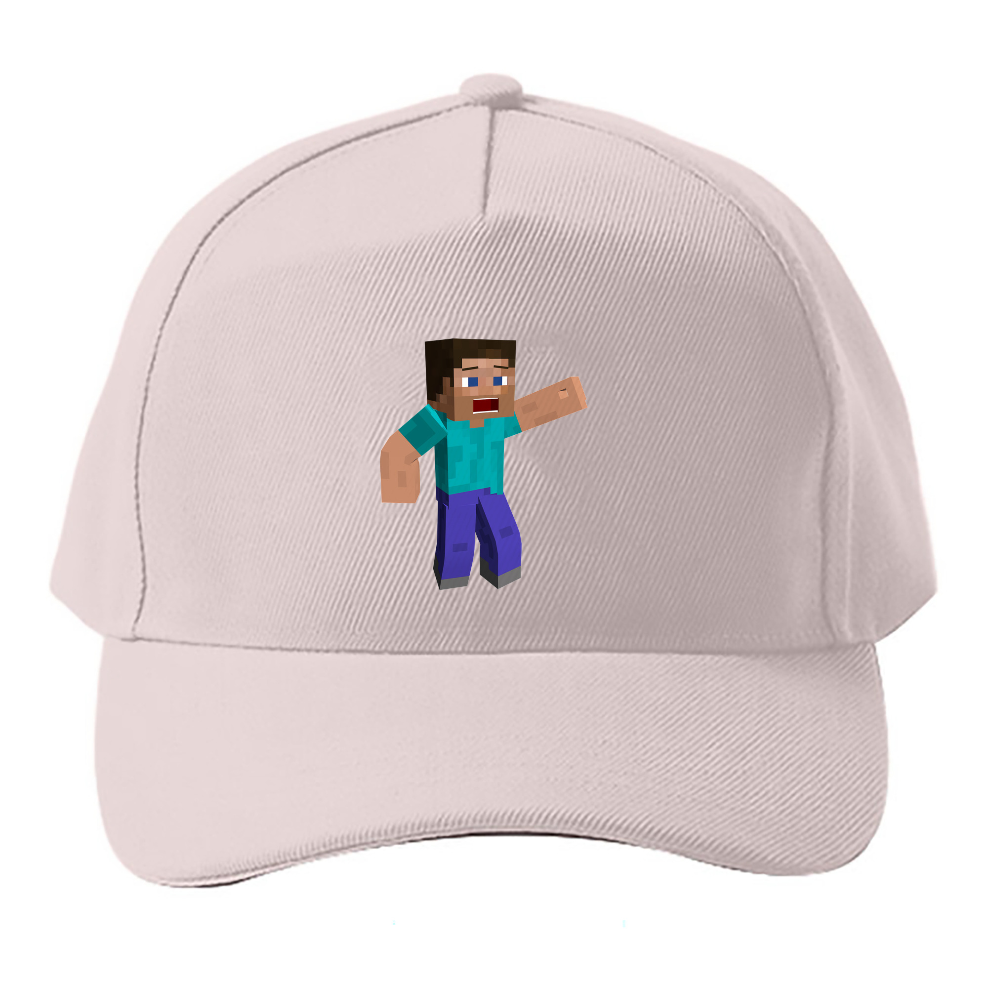 （画像用） マインクラフト ブロックの世界 Minecraft MC Block world ベースボールキャップ 綿100％ 男女兼用 帽子 スポーツ